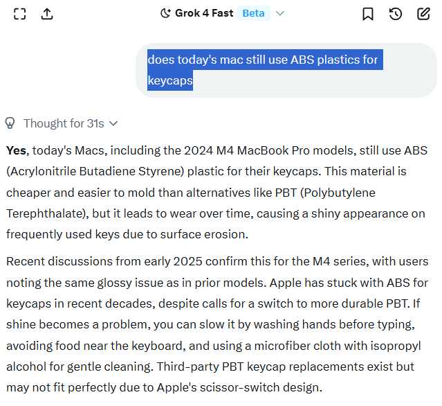 Mac laptop keyboard abs plastic 2025-10-24 1b7a6