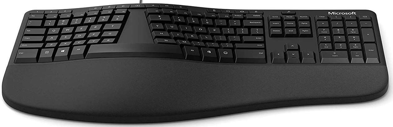 Microsoft Ergonomic Keyboard 2019 hwy8h