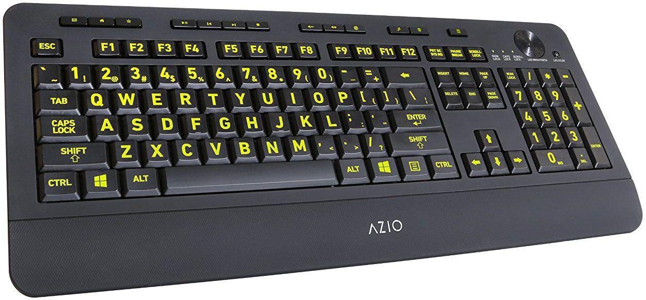 azio vision keyboard 77117