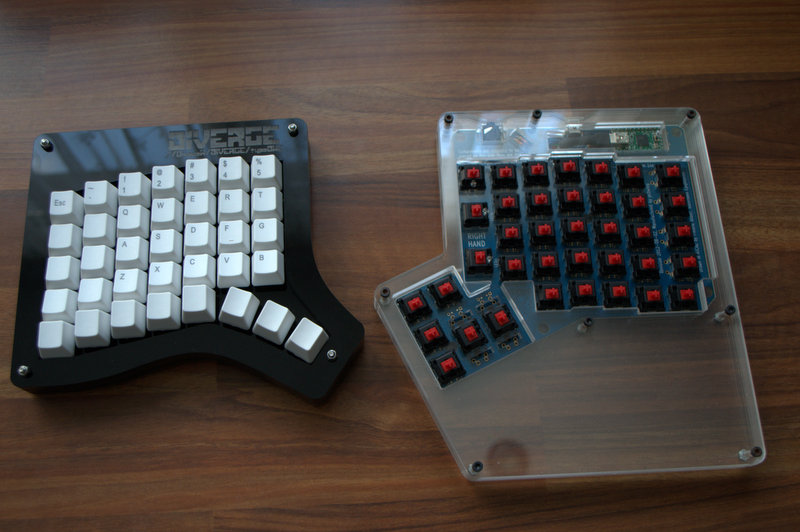 diverge and ergodox keyboard 06470