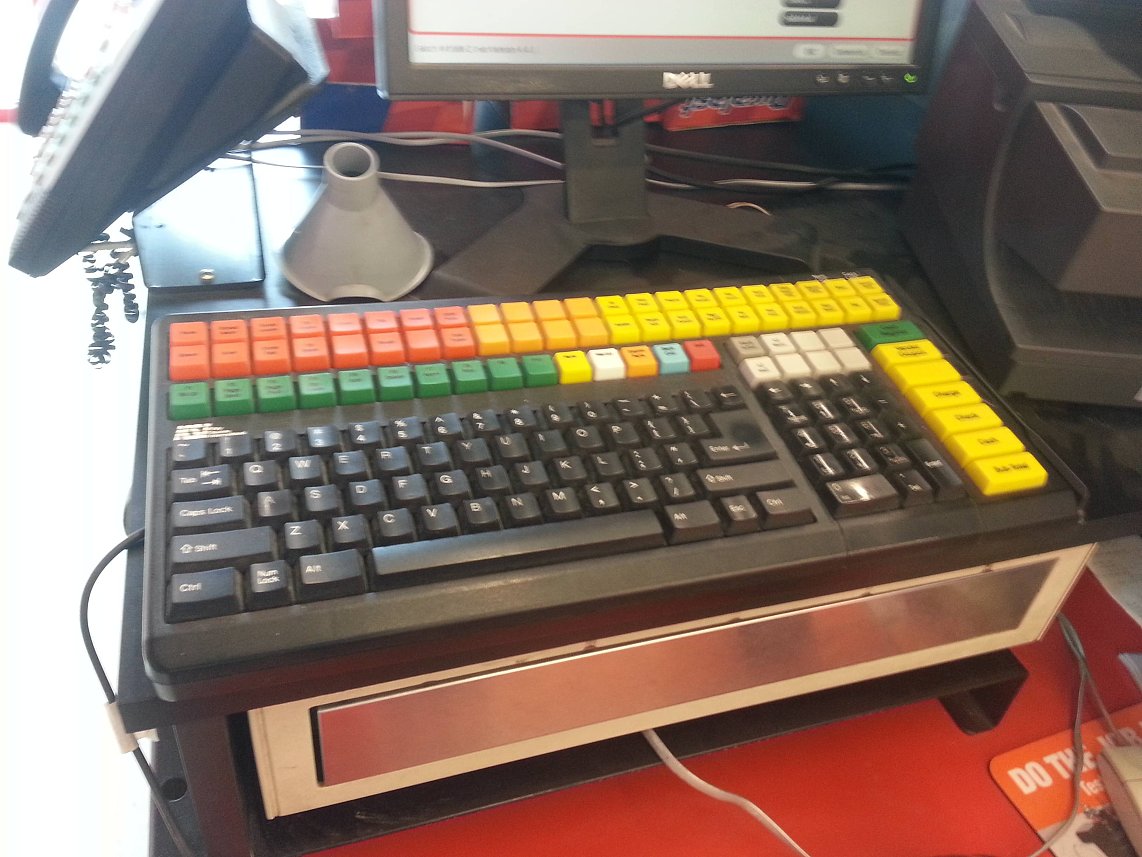 point of sale KSI keyboard 35687