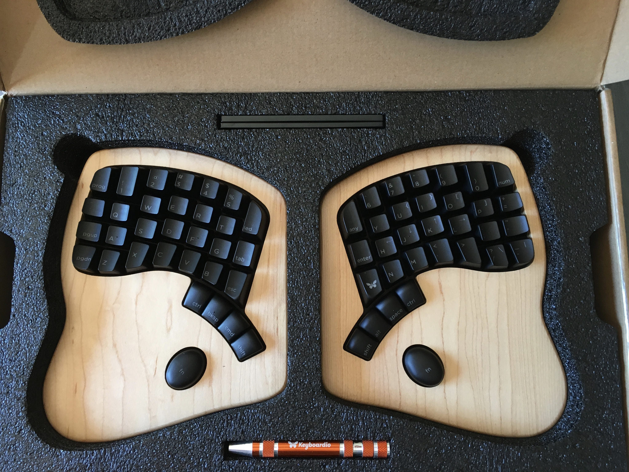 keyboardio m1 box 75750