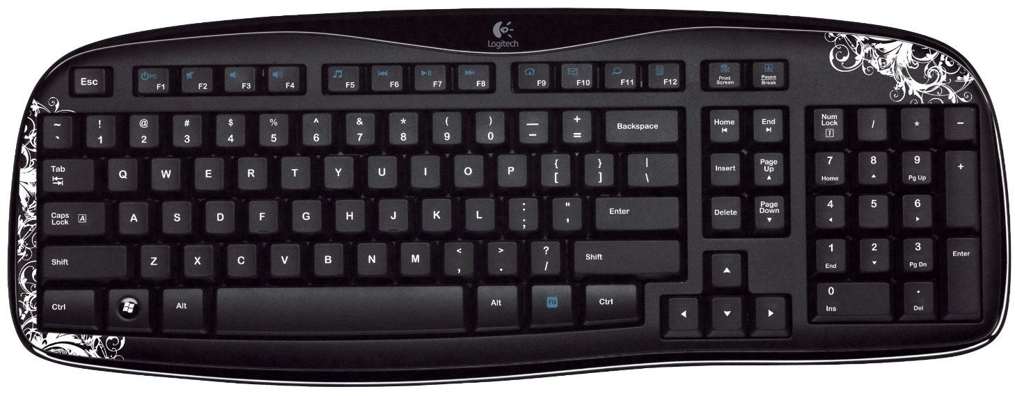 Logitech wireless keyboard k250 2