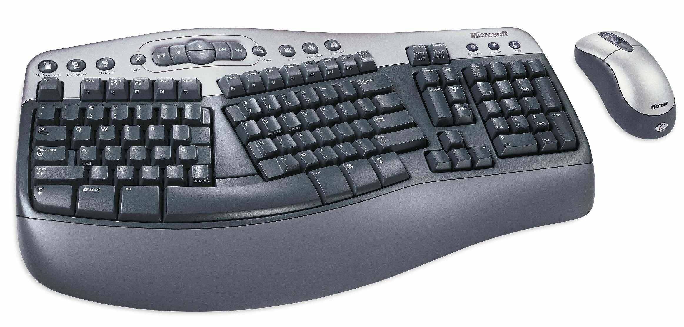 Microsoft Natural Multimedia keyboard 62725 s