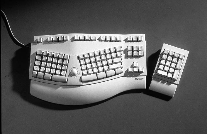 Microsoft keyboard trackball-proto