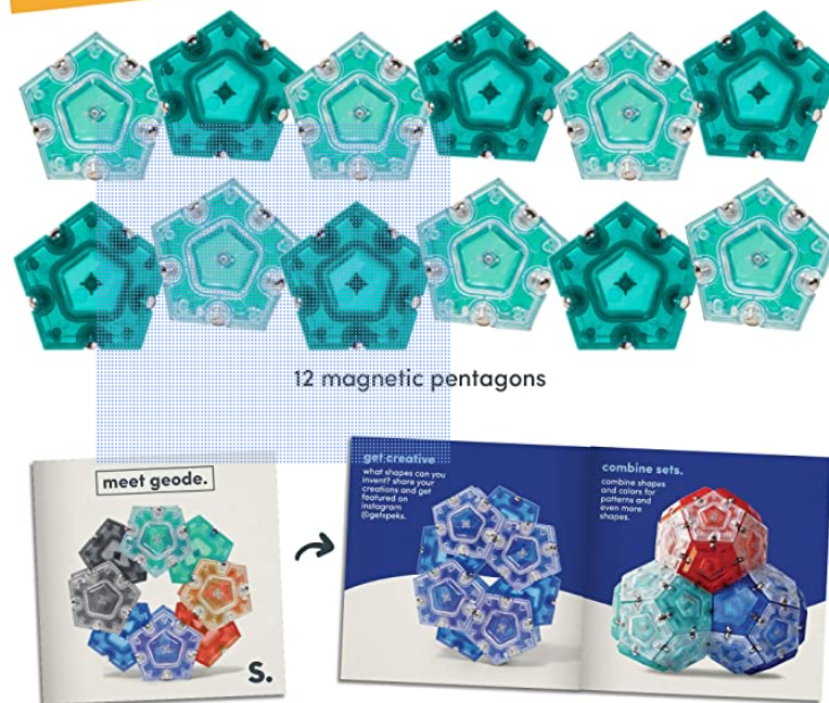 Speks Geode Magnetic Pentagon gHQVx