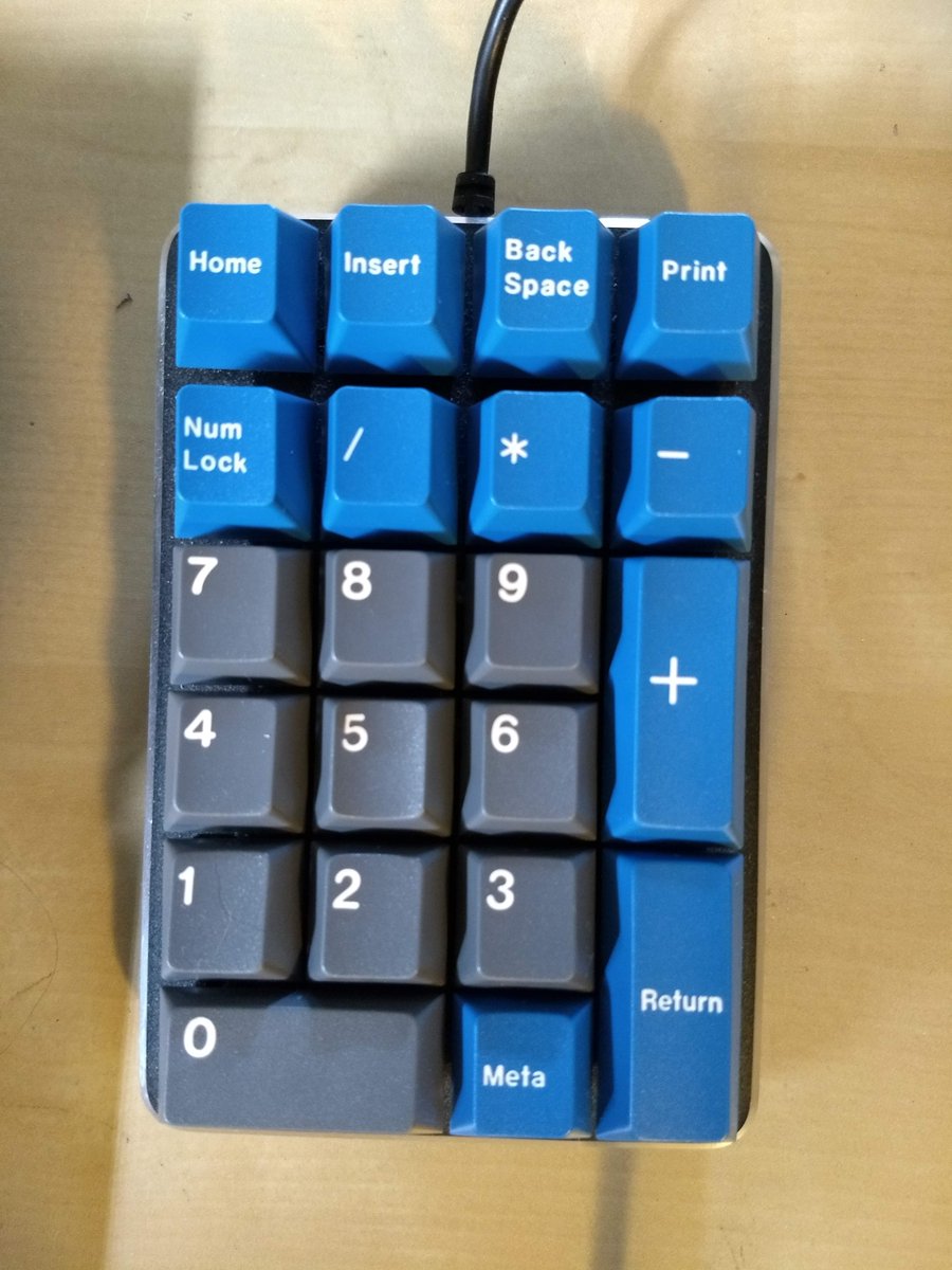 UHK lisp numpad vdj8r