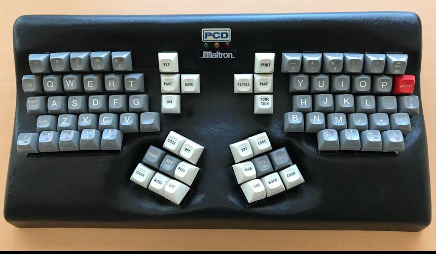 Maltron Keyboard 517 1980 w3c3J