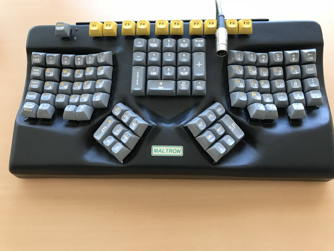 Maltron Keyboard 644 1985 6Cg3p