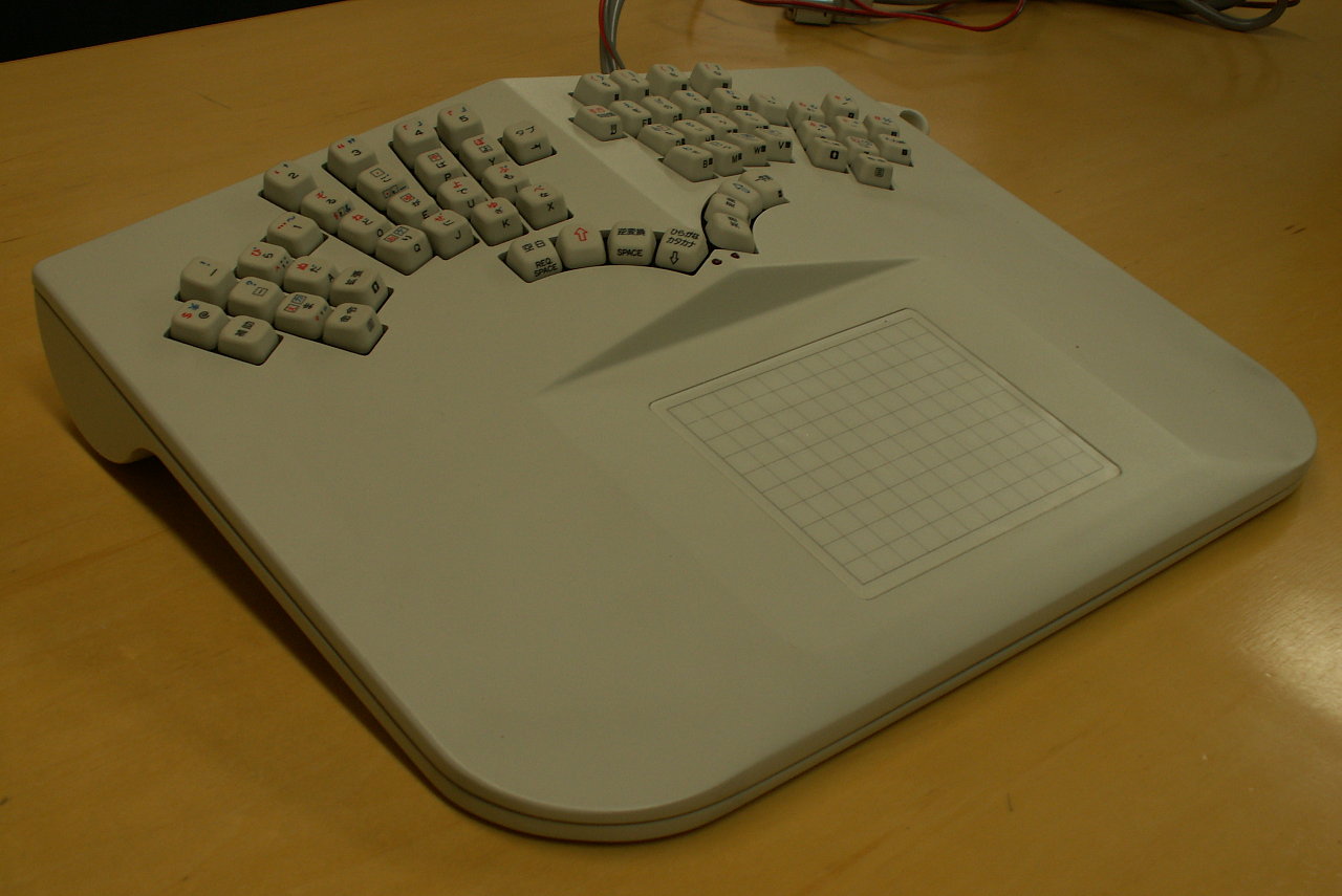 TRON keyboard OKI front