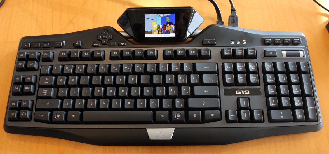 logitech g19 keyboard