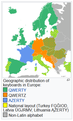 keyboard layouts map europe 2022-01-11