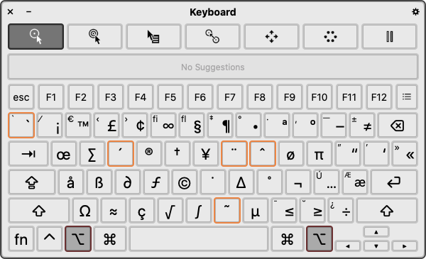 macOS 10.15.5 keyboard viewer 2020-07