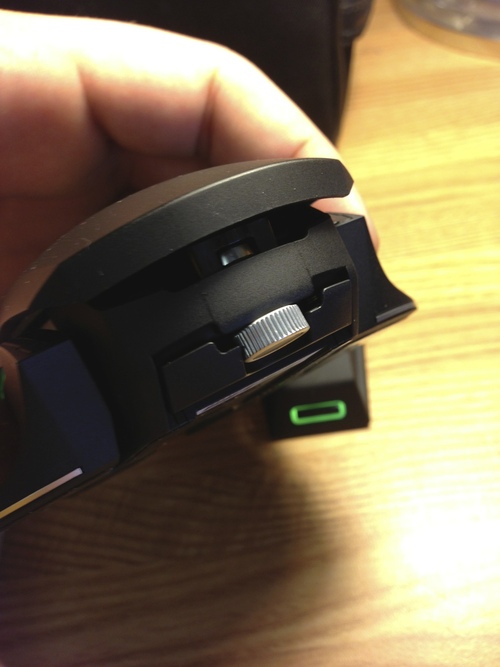 Razer Ouroboros mouse palm height adjustment 63901