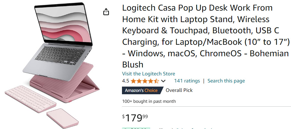 Logitech Casa Pop Keyboard 2024-08-07 Rc52y