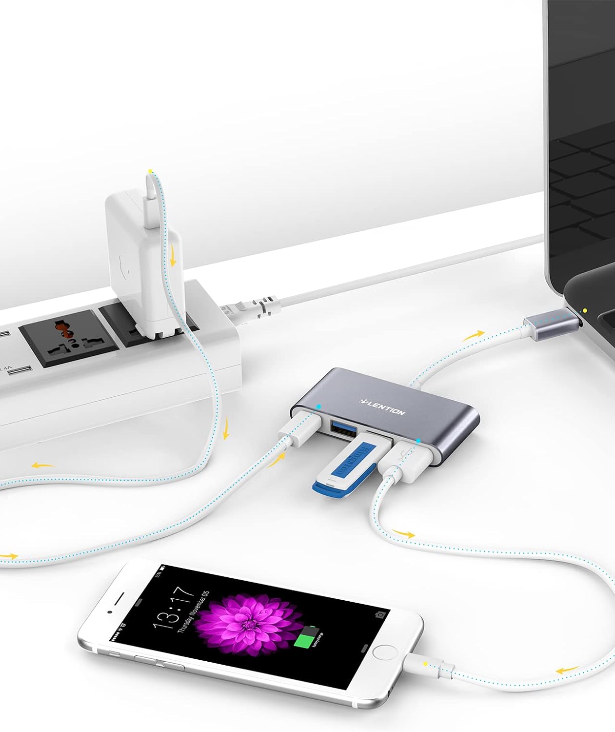 Mac LENTION USB Hub