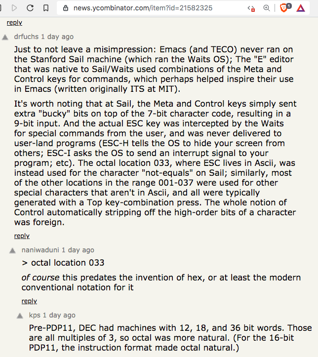 hackernews emacs meta 2019-11-21 ngm44