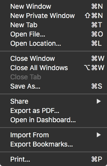 macOS safari file menu 2019-01-30 bjv9c