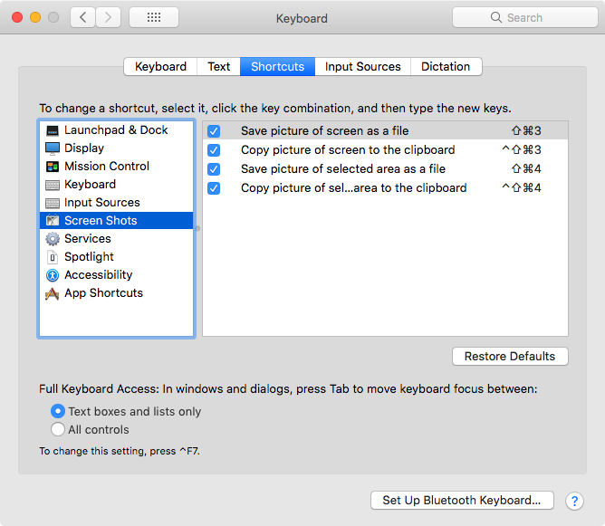 macOS shortcuts 2019-01-30 fdykf