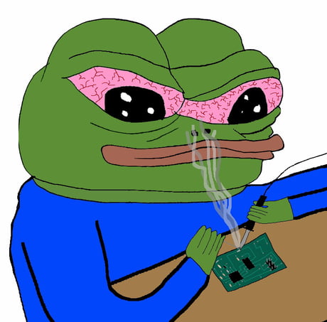 soldering pepe