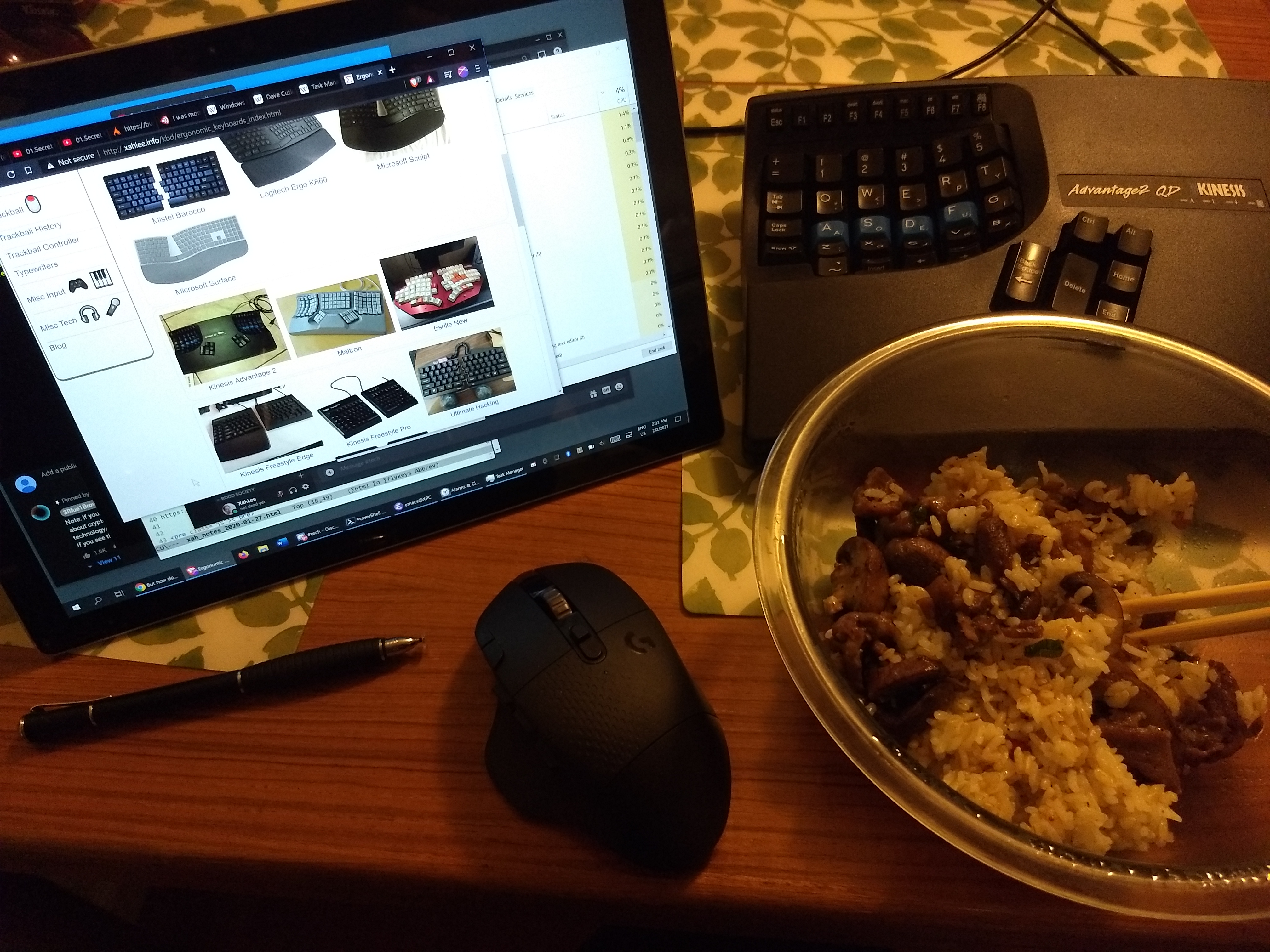 xah keyboard food 2021-02-02