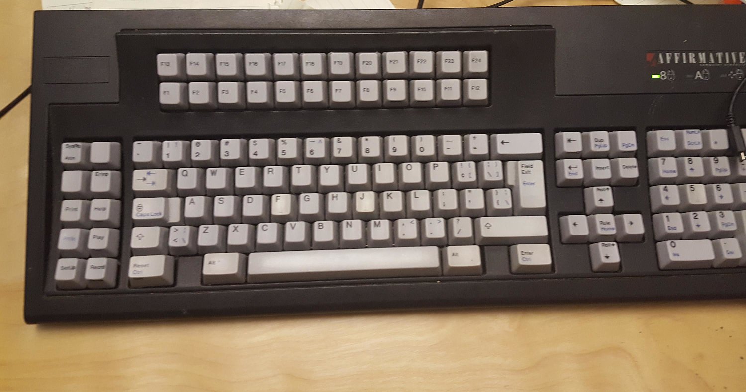 Affirmative keyboard 1227T 95320
