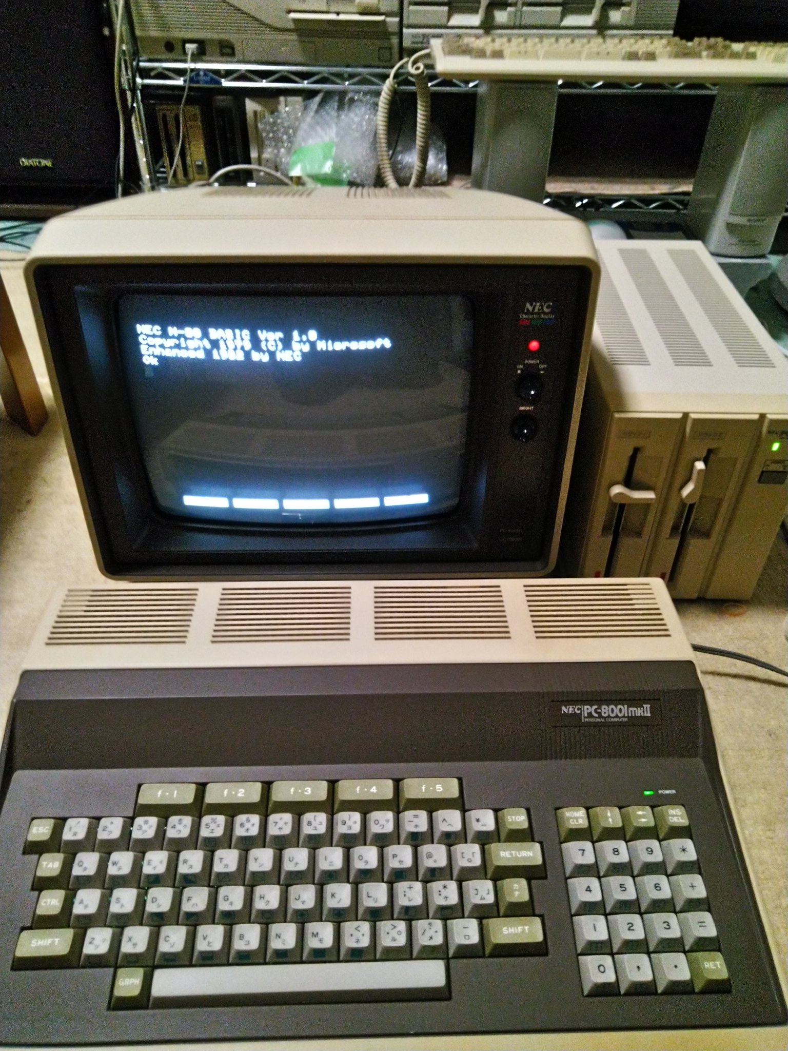 nec pc8001 mk2 a72f9