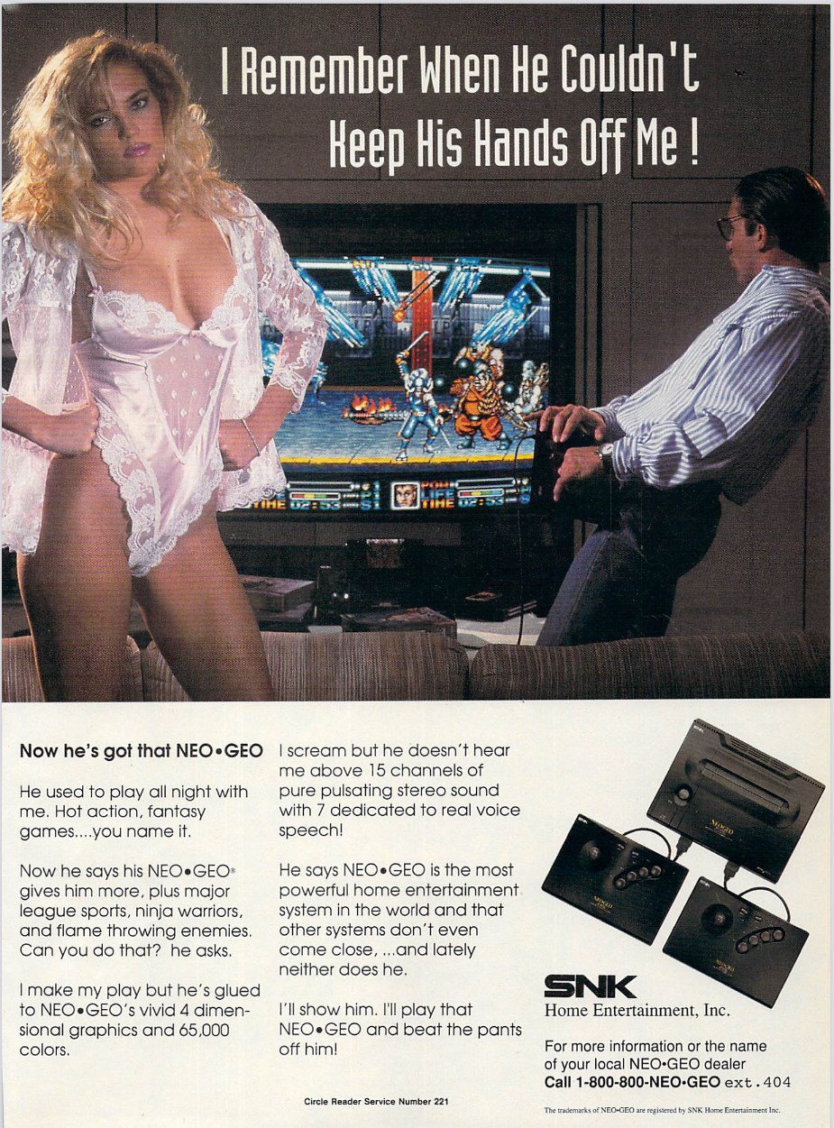 snk neogeo stripper ad 2XhP