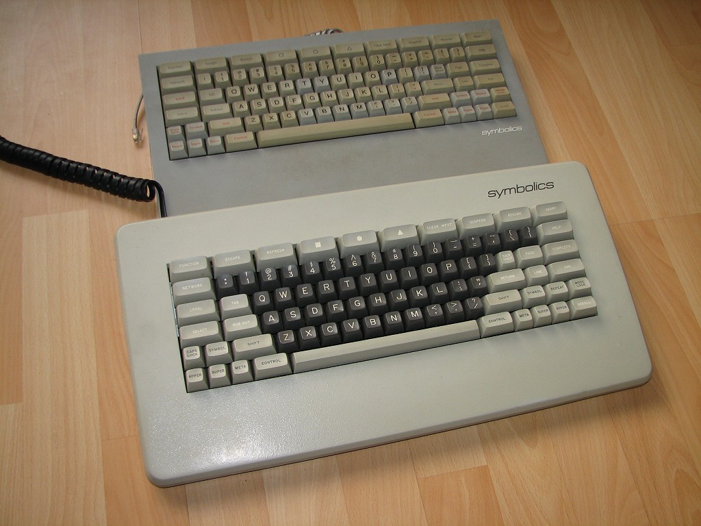 symbolics keyboard 365407 rev A vs 364000