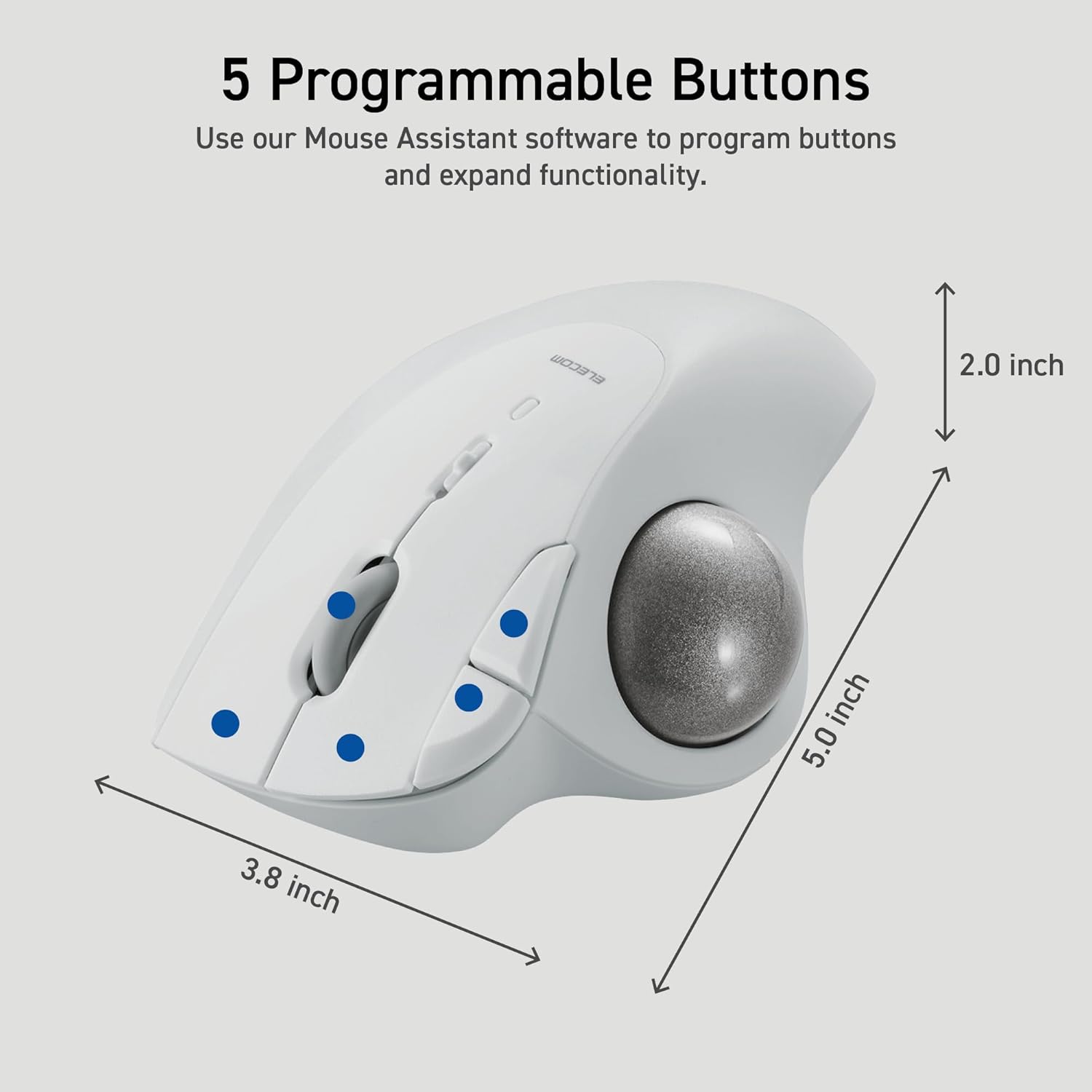 Elecom LST Trackball RFdnq