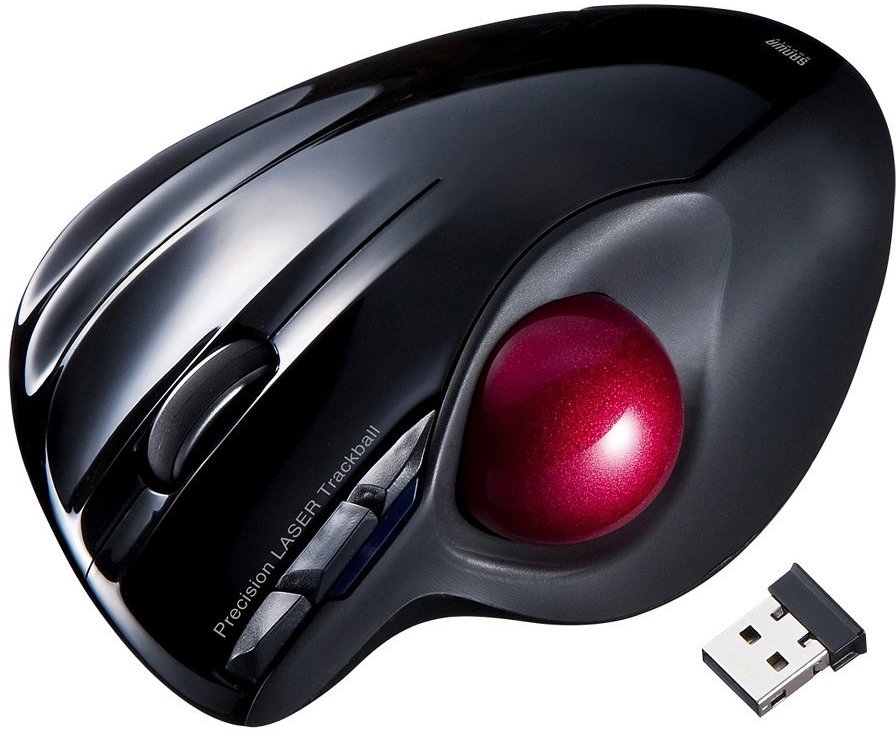 Sanwa wireless trackball MA WTB43BK 01482