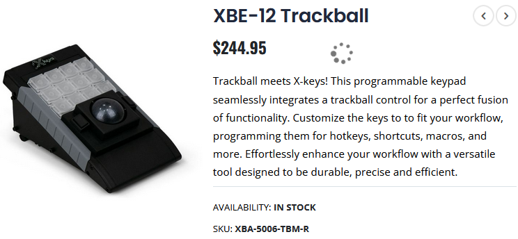 XBE12 trackball 2024-03-12