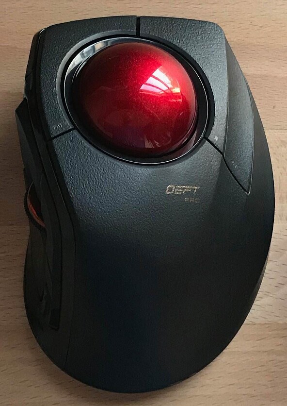 deft pro trackball size 3b205-c-s700