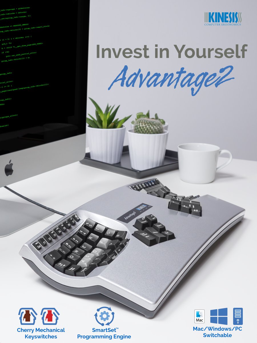 Kinesis keyboard advantage2 poster 37113