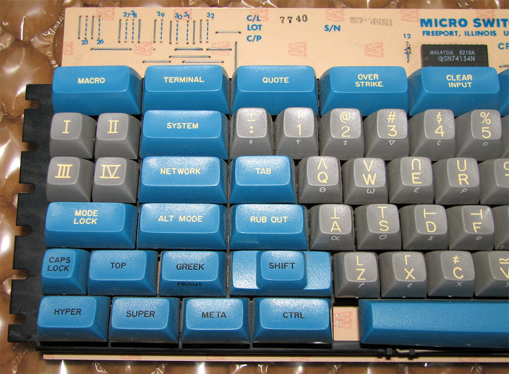 space-cadet keyboard 5