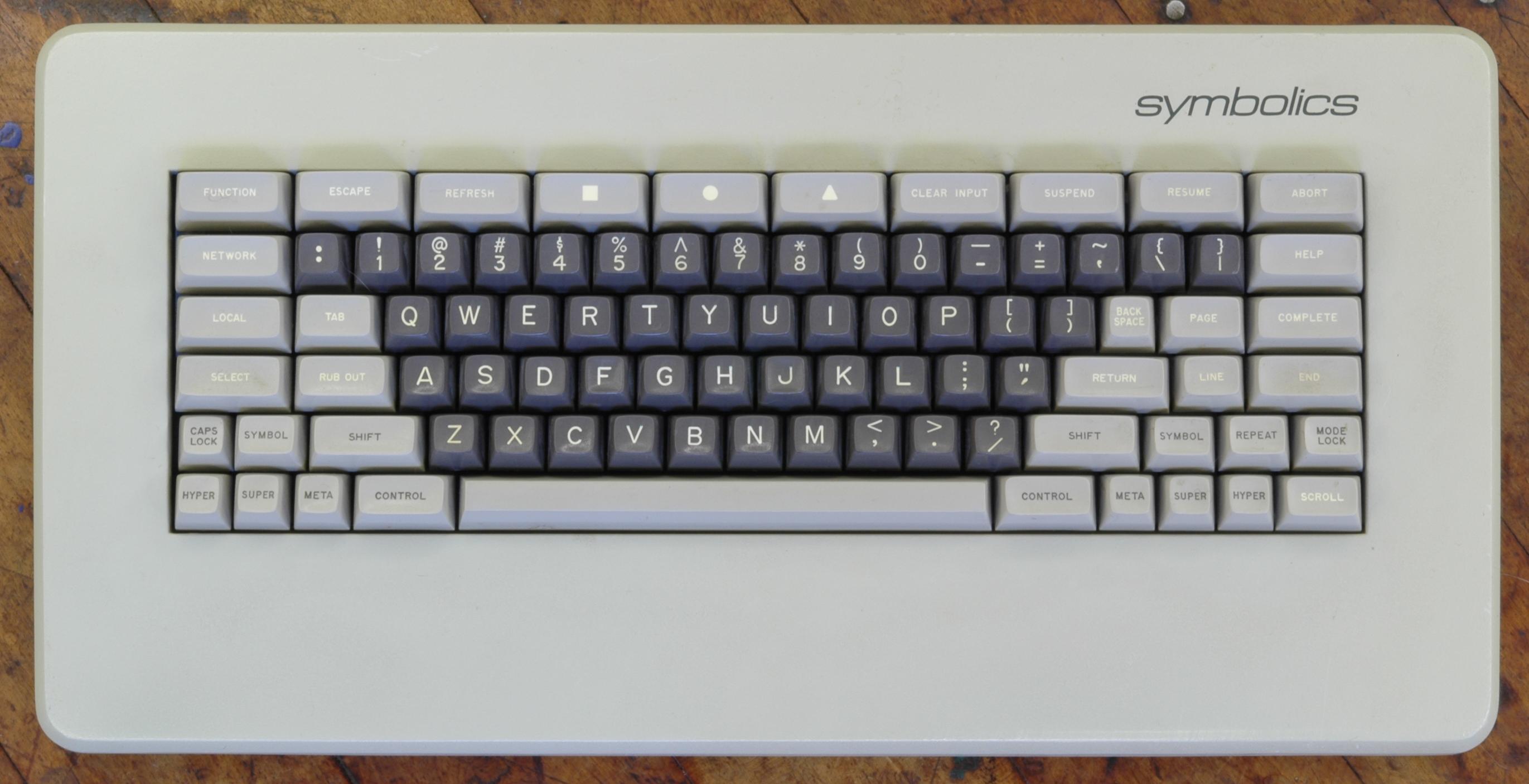 symbolics keyboard pn364000 mrq3w