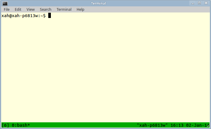 tmux 2014