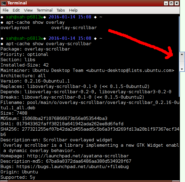 ubuntu linux overlay scrollbar 2016-01-14 48358