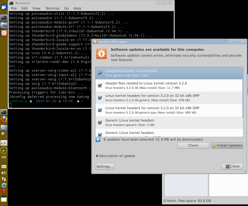 ubuntu Linux update manager Screenshot 2013-01-25
