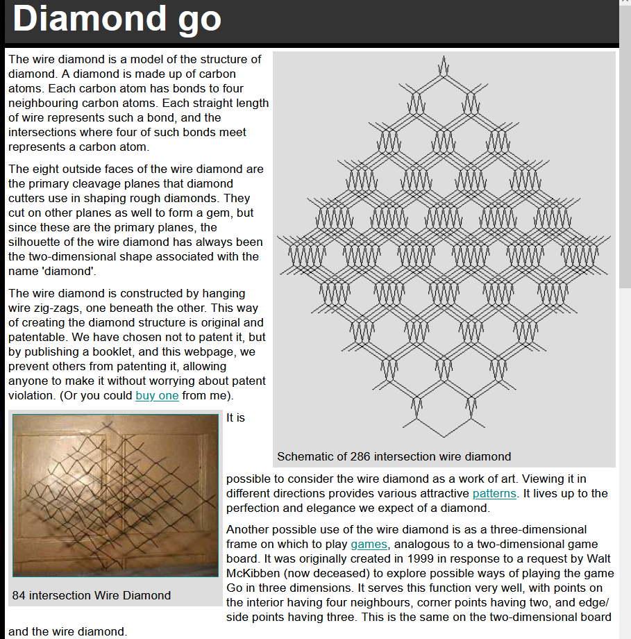 Diamond Go Henry Segerman 139c7