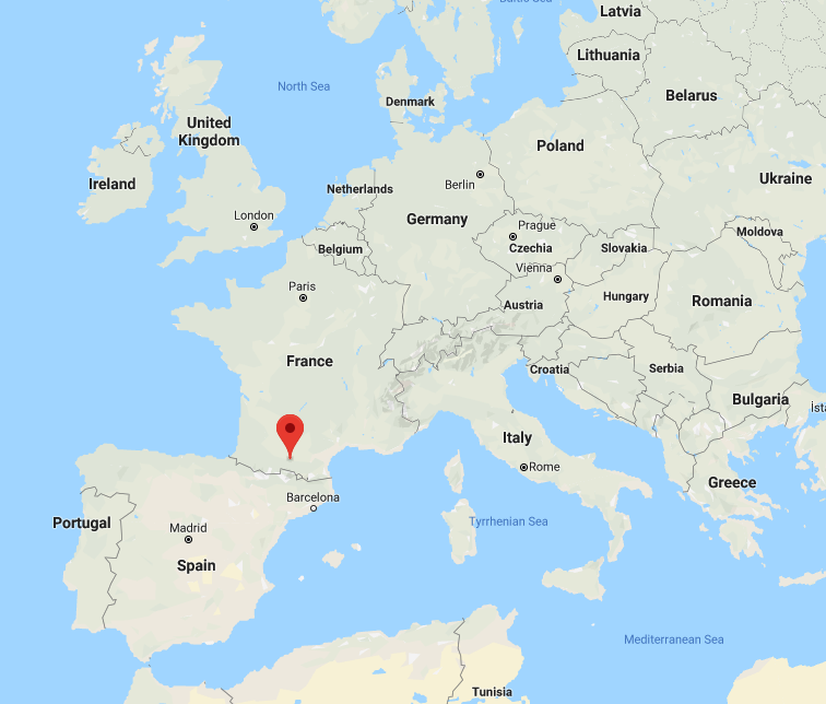 Lasserre Ariege France map 2019-09-11 jjty5