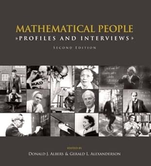 Mathematical People  by Donald Albers pFCn8