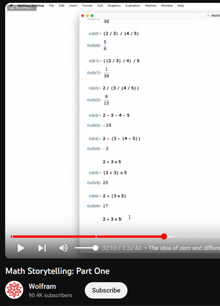 Stephen Wolfram story of math 2023-10-04 190359