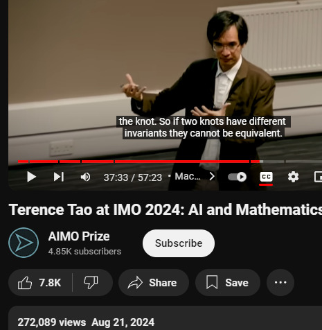 Terence Tao AI Math 2024-09-08 5T878