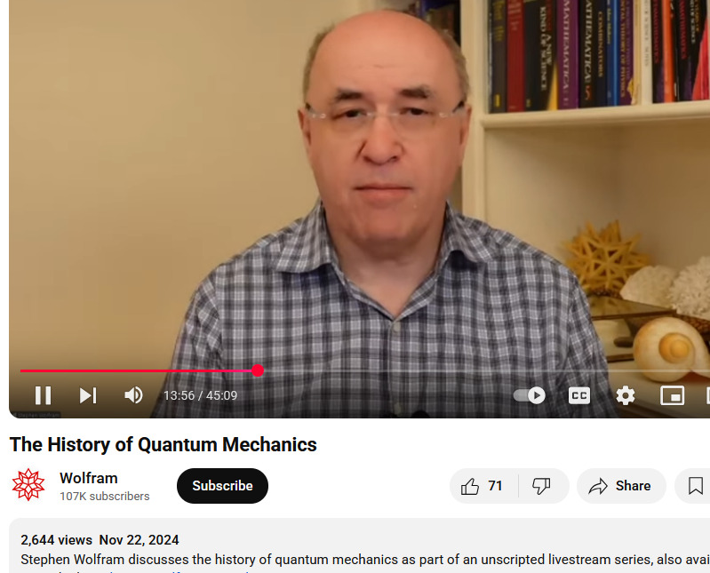 Wolfram history of quantum mechanics 2025-07-05 12575