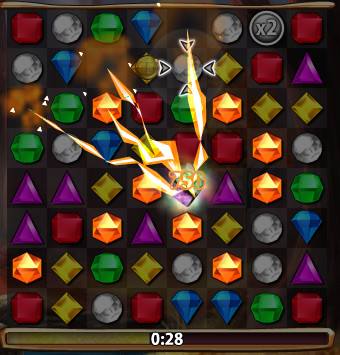 bejeweled hypercube gem explode