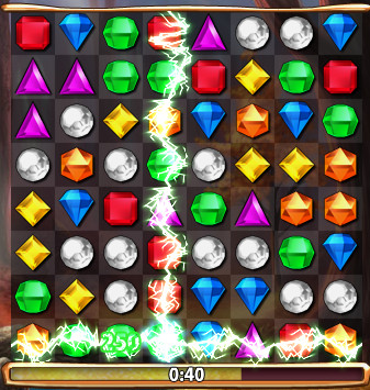 bejeweled star gem explode