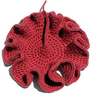 crochet hyperbolic surface