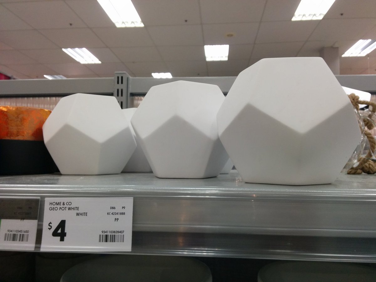 dodecahedron at KMart 2016-07