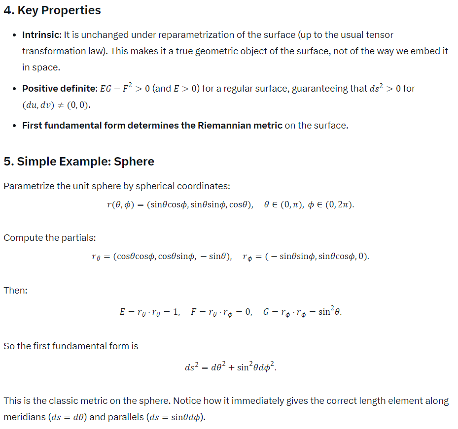 geometry first fundamental form 2026 2786f